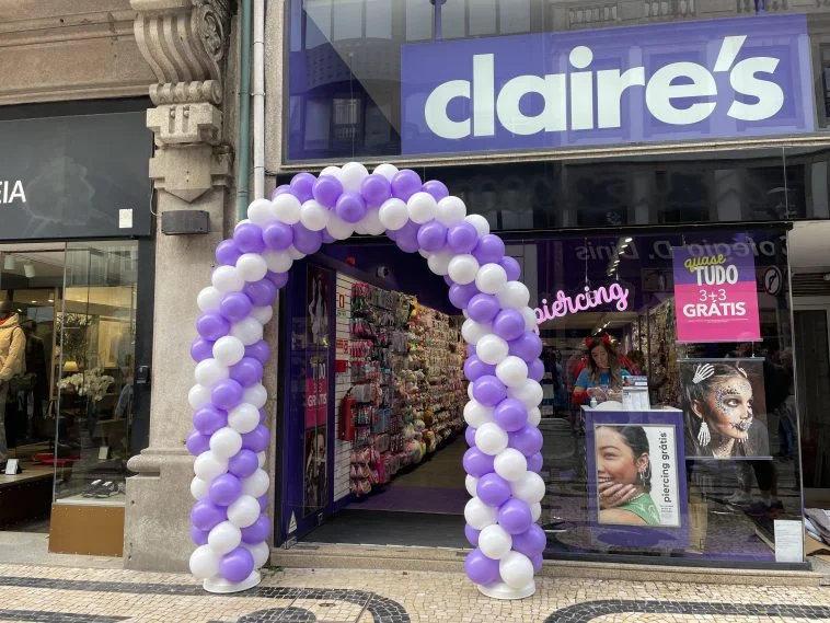 Claire's abre a sua primeira loja de rua em Portugal - Grande Consumo