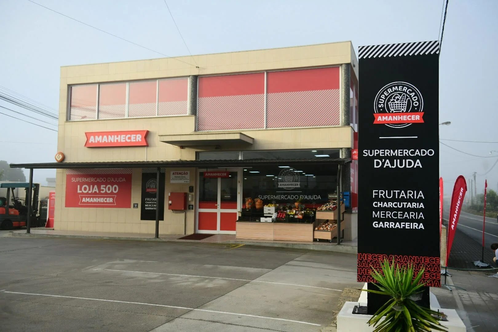 Amanhecer inaugura a loja 500