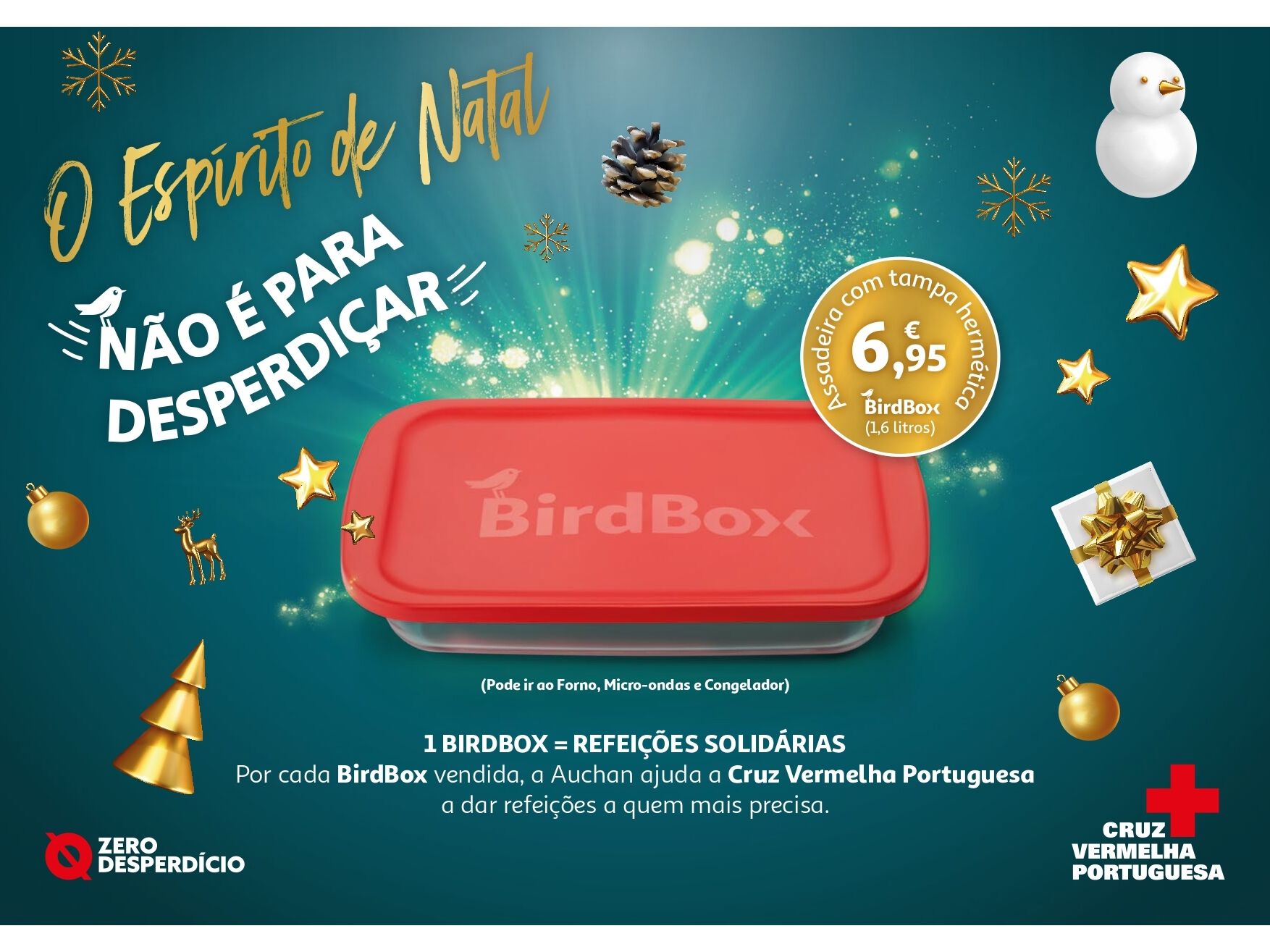 Campanha de Natal da Auchan está de volta com uma nova BirdBox