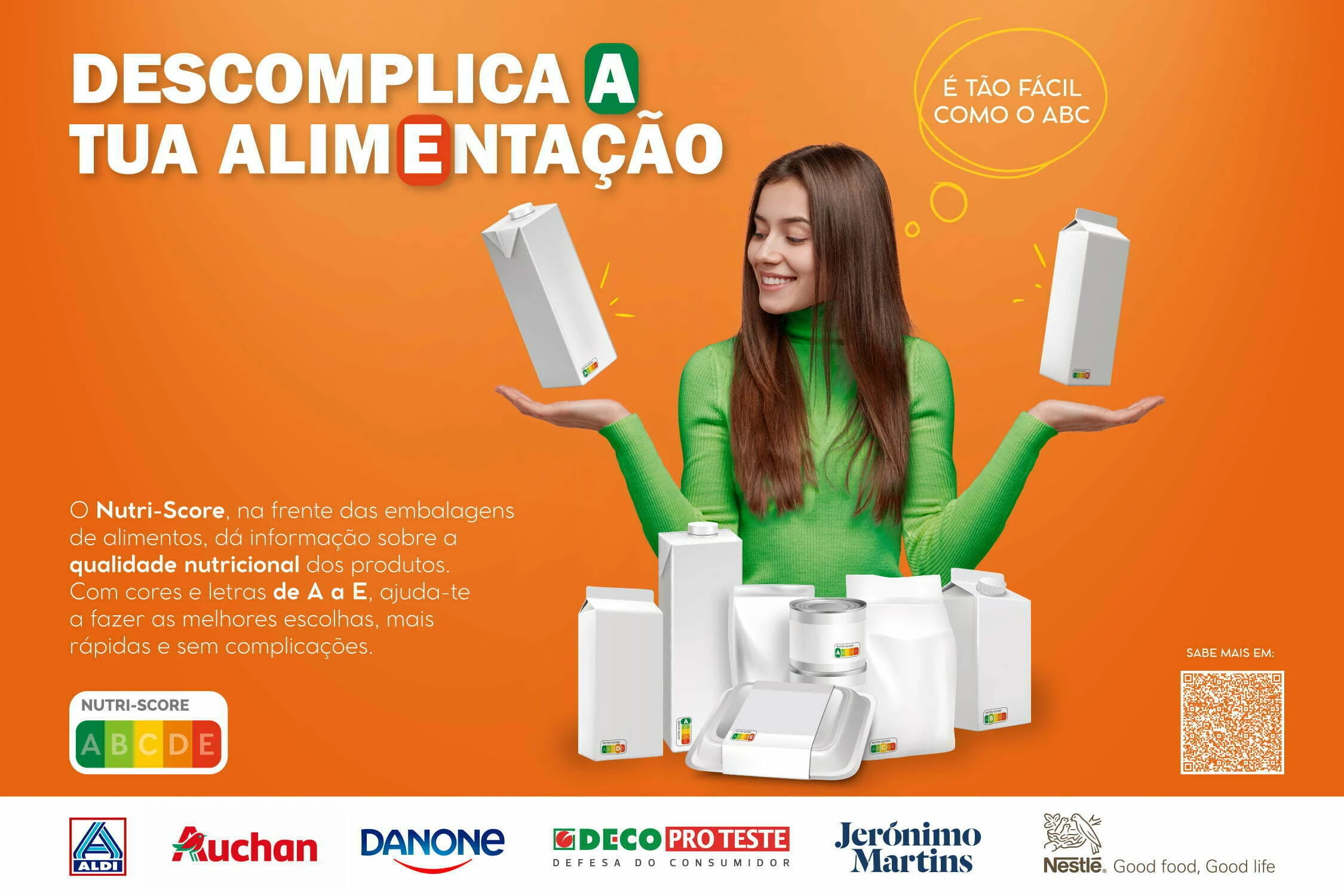 Movimento Mais Nutri-Score consciencializa para as escolhas alimentares dos portugueses