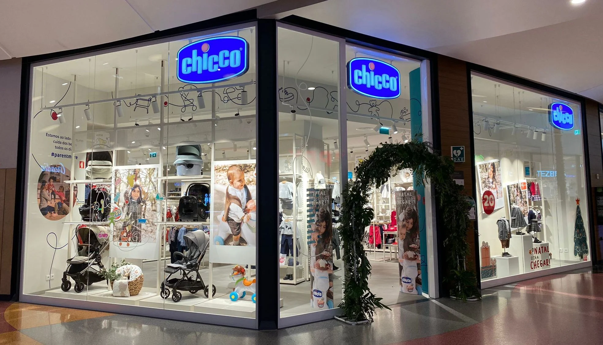 Chicco reabre loja no Fórum Coimbra com novo layout