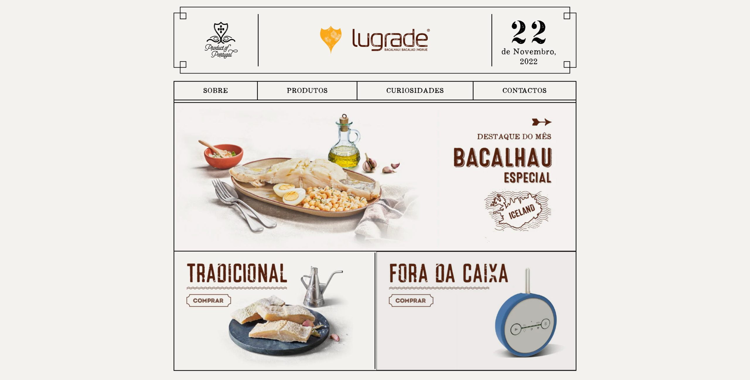 Lugrade abre loja online