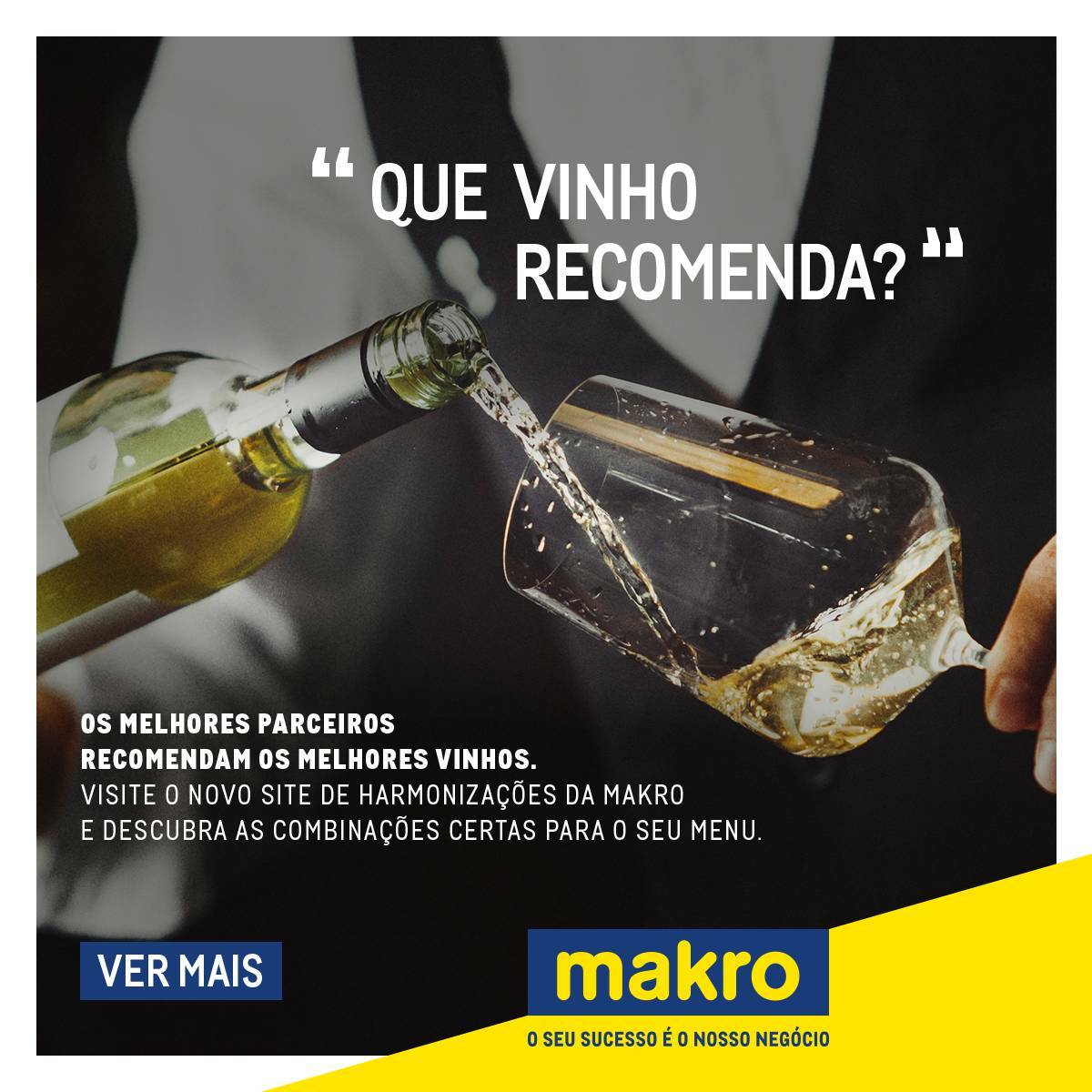Makro Portugal lança microsite dedicado à harmonização de vinhos