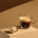Nespresso cápsula em papel