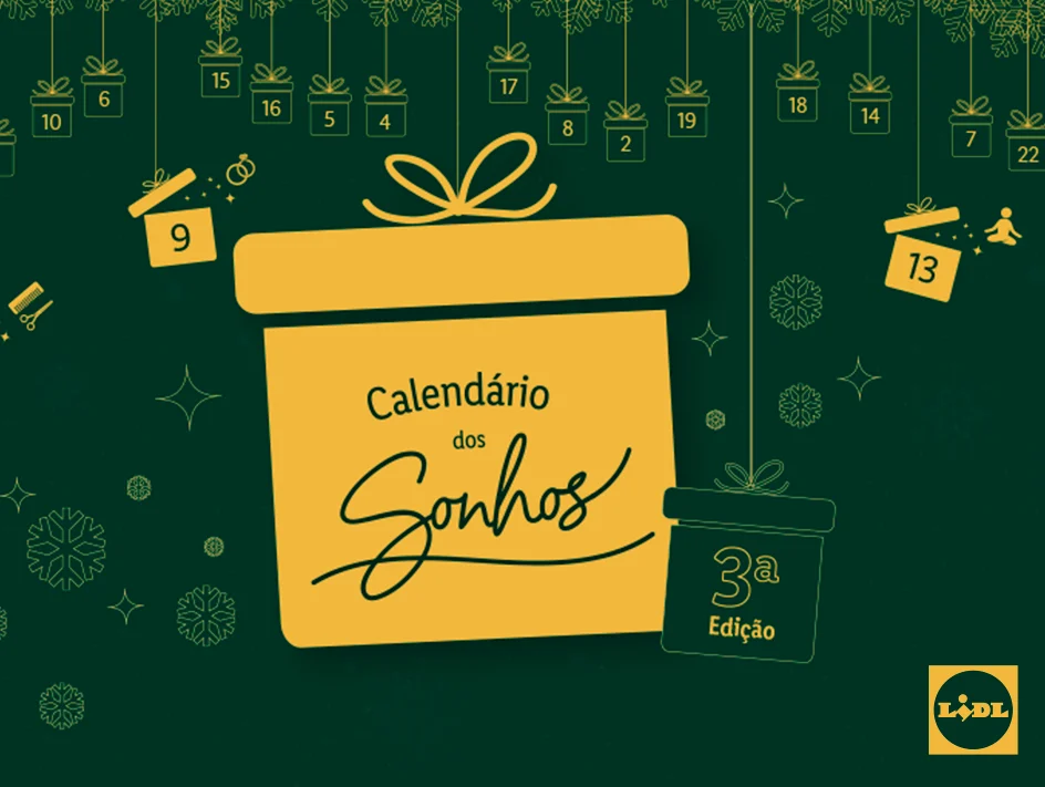 Calendário dos Sonhos concretiza mais 40 desejos de colaboradores do Lidl este Natal