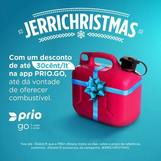 PRIO lança campanha digital que oferece descontos diários no valor do combustível