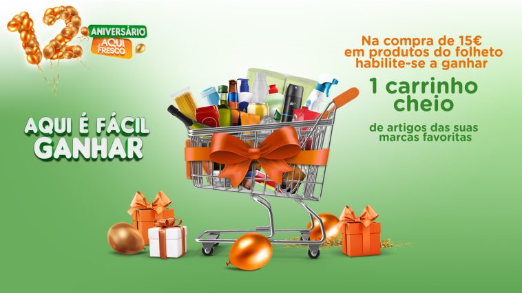 Aqui é Fresco 12.º Aniversário Cartaz