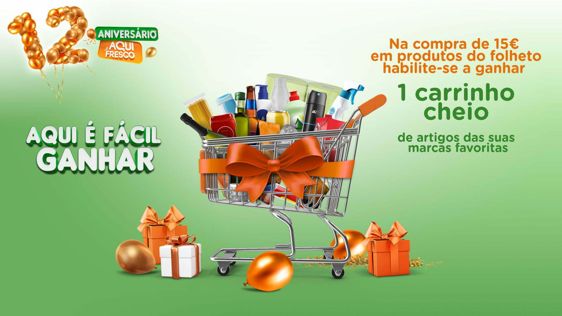 Aqui é Fresco assinala o seu 12.º aniversário com campanha
