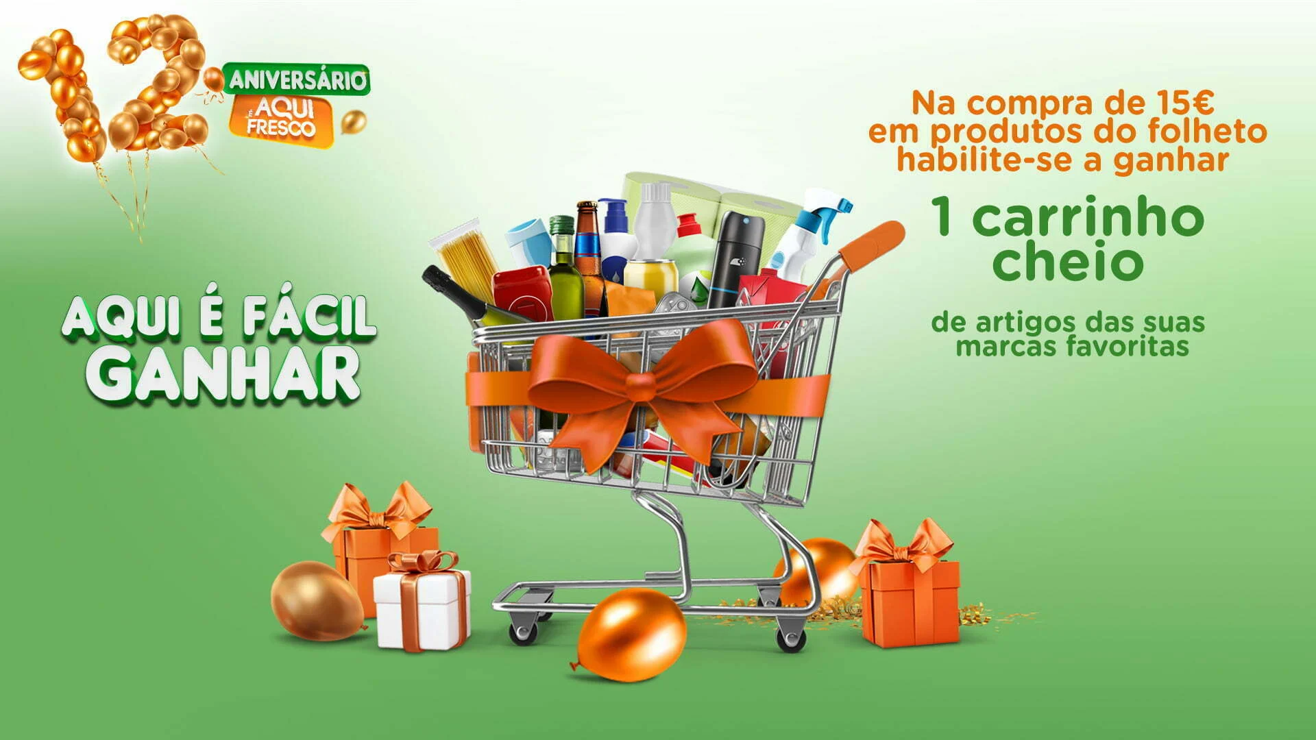 Aqui é Fresco assinala o seu 12.º aniversário com campanha