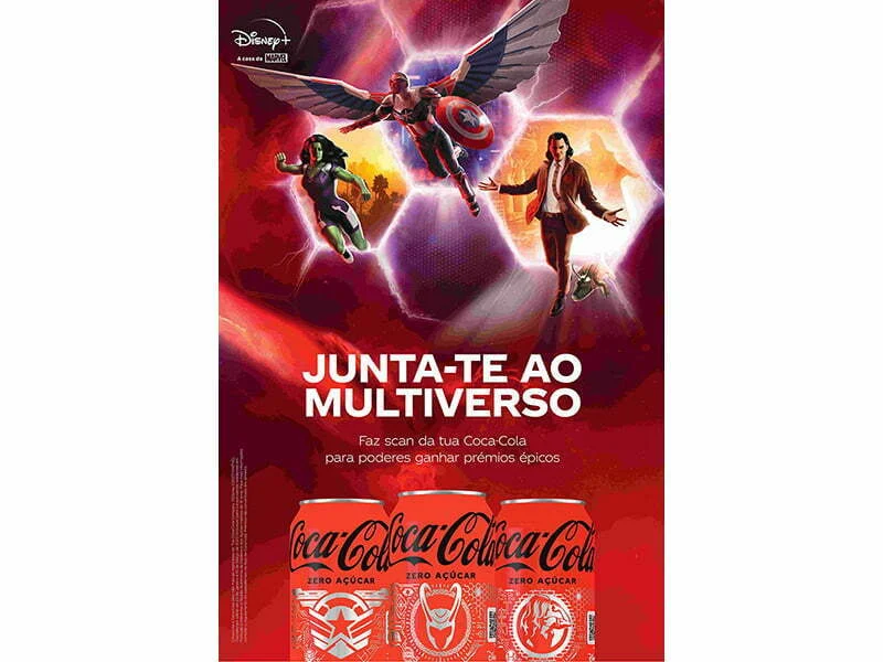Coca-Cola Portugal lança campanha “O Multiverso espera-te” em parceria com a Marvel