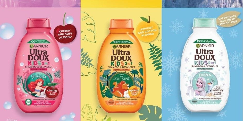 Mundo da Disney nos novos Ultra Suave de crianças