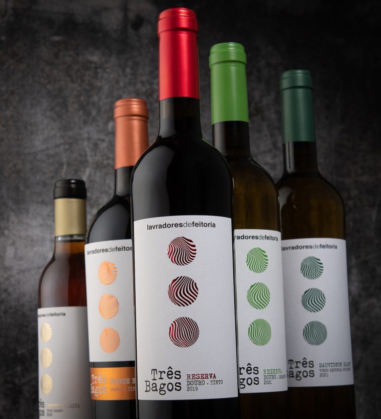 Três Bagos Reserva tinto de 2019