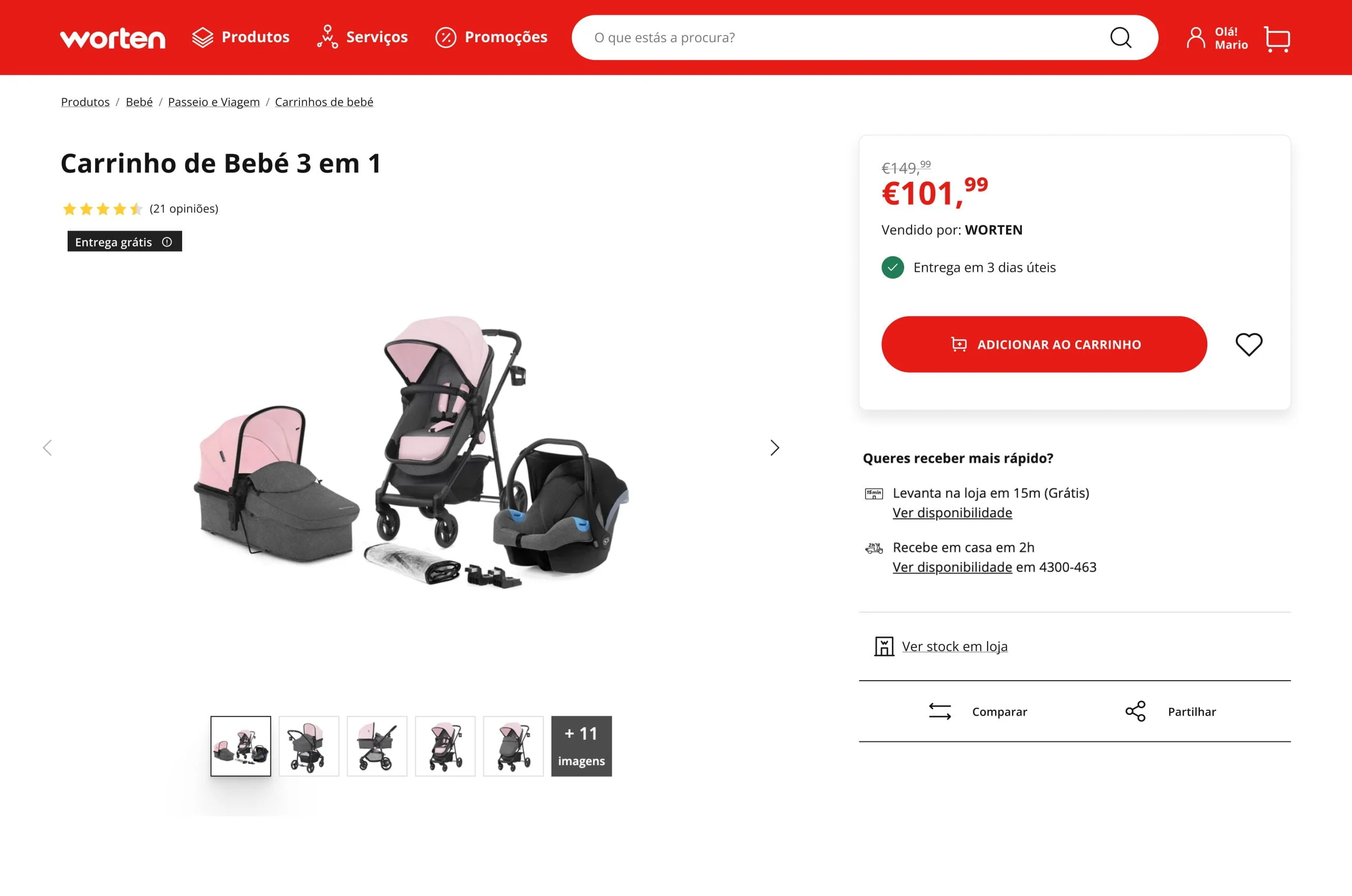 Worten lança novo site