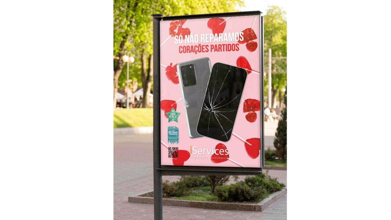 Nova campanha da iServices celebra o amor