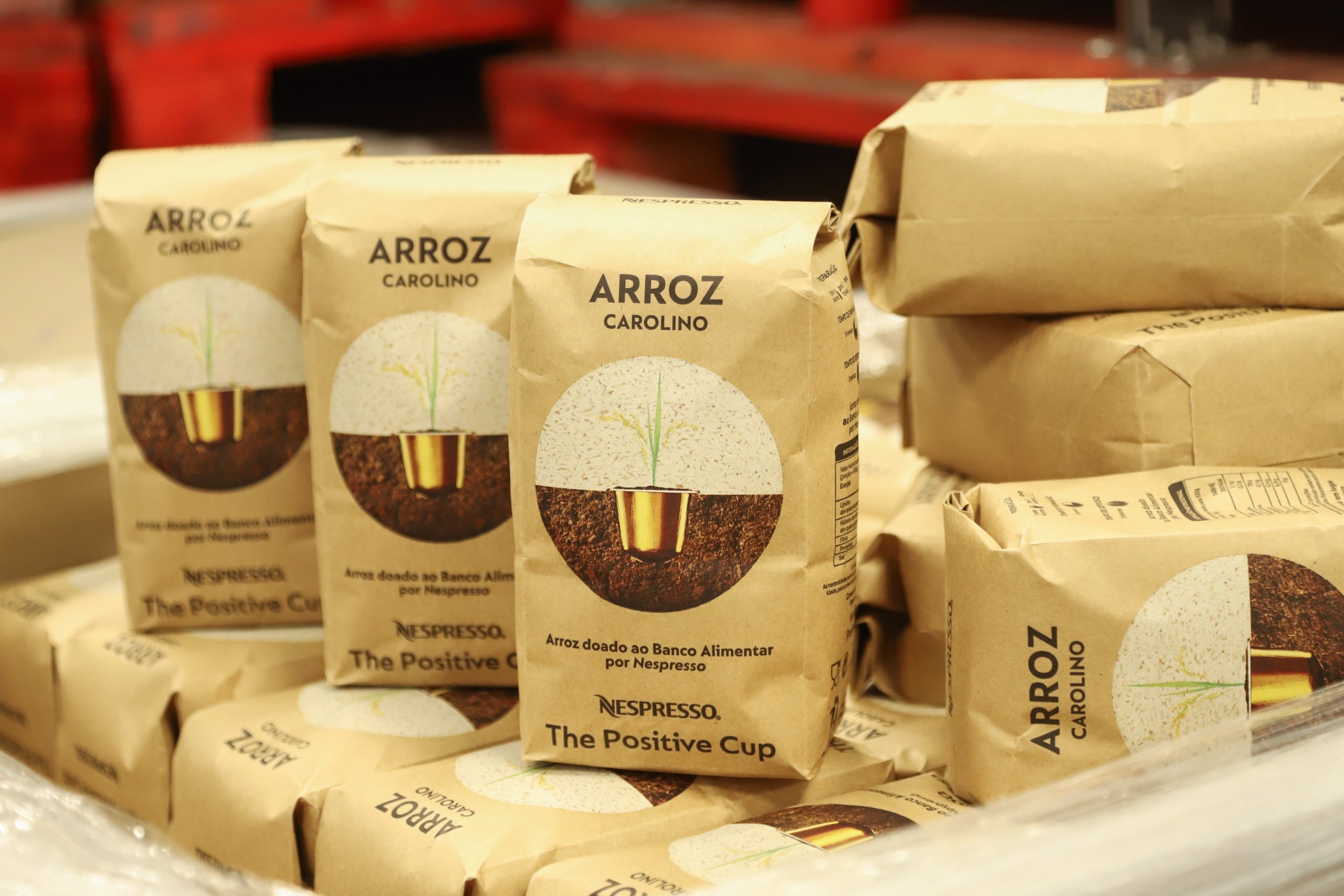 Nespresso doa mais 78 toneladas de arroz ao Banco Alimentar