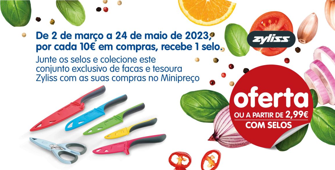 Facas Zyliss Minipreço