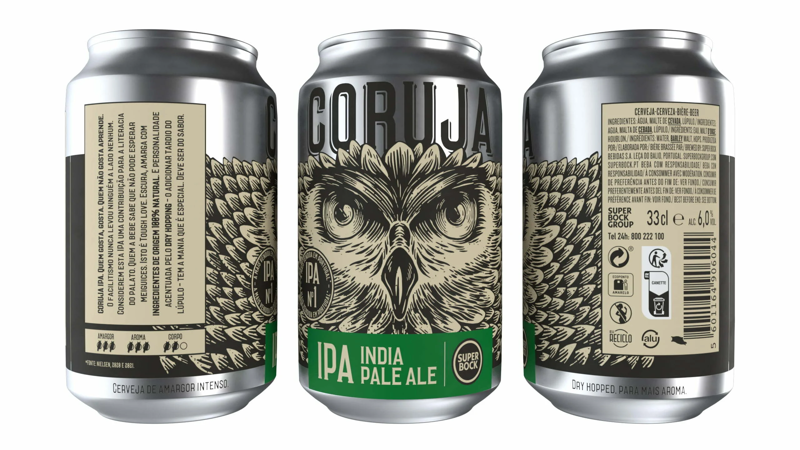 Super Bock lança Coruja IPA em formato lata