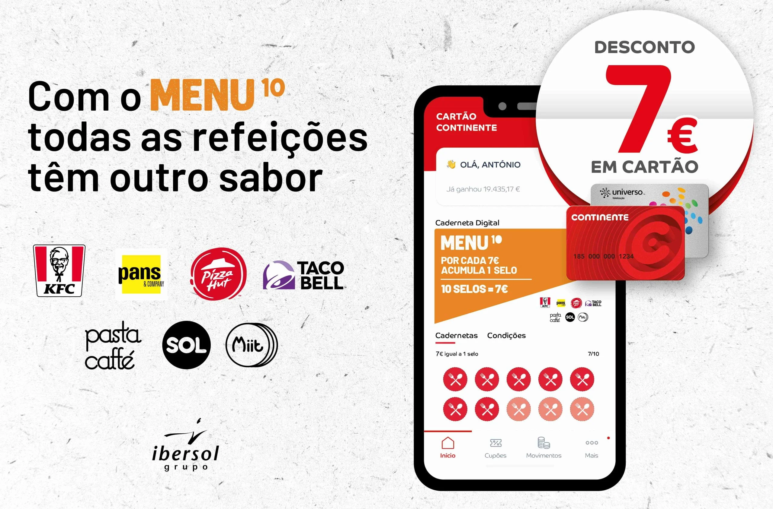 Menu10 está de volta com descontos e selos