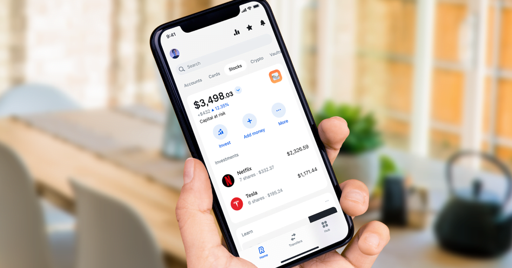 Revolut expande negociação de ações no espaço económico europeu