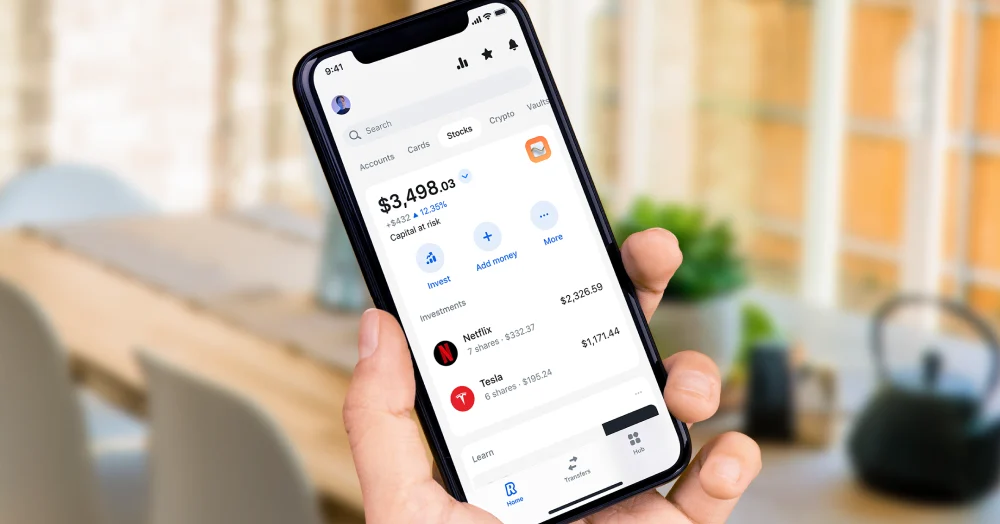 Revolut expande negociação de ações no espaço económico europeu