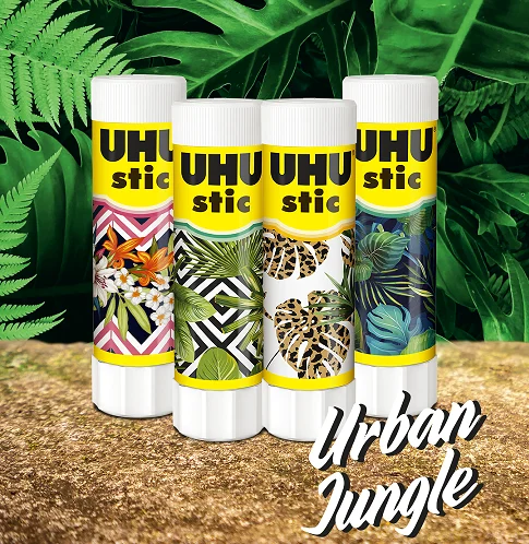 UHU lança edição limitada Urban Jungle