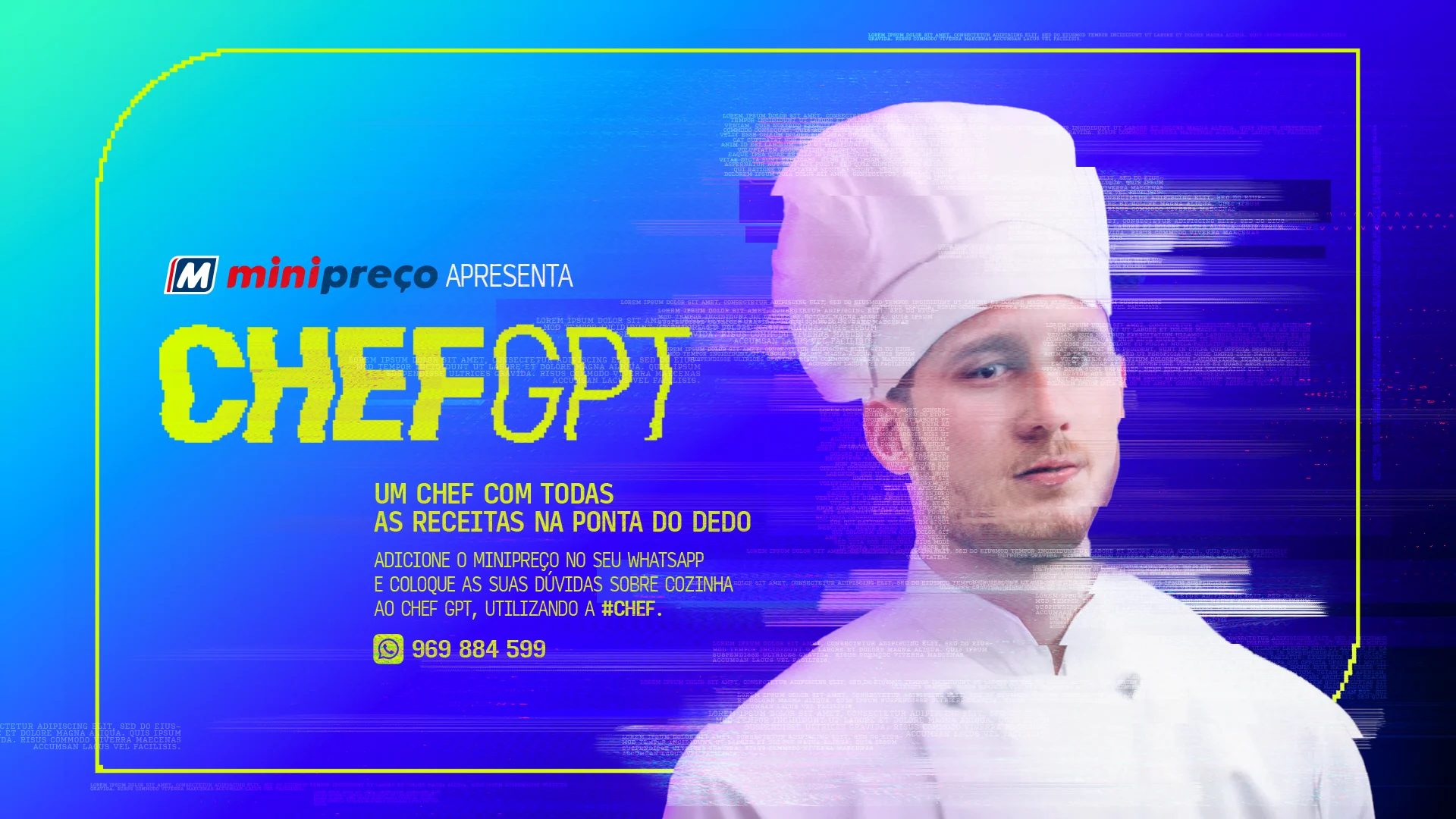 Minipreço introduz no WhatsApp o chef do futuro