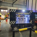 Auchan veículo elétrico plataforma logística