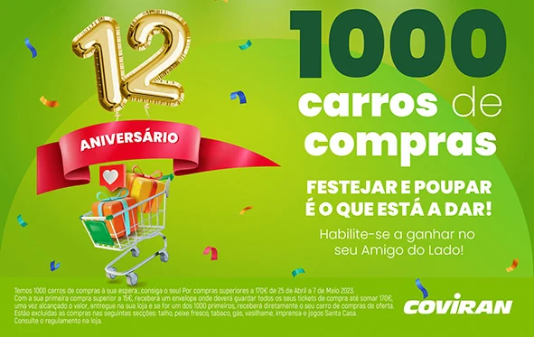 Coviran comemora 12 anos em Portugal