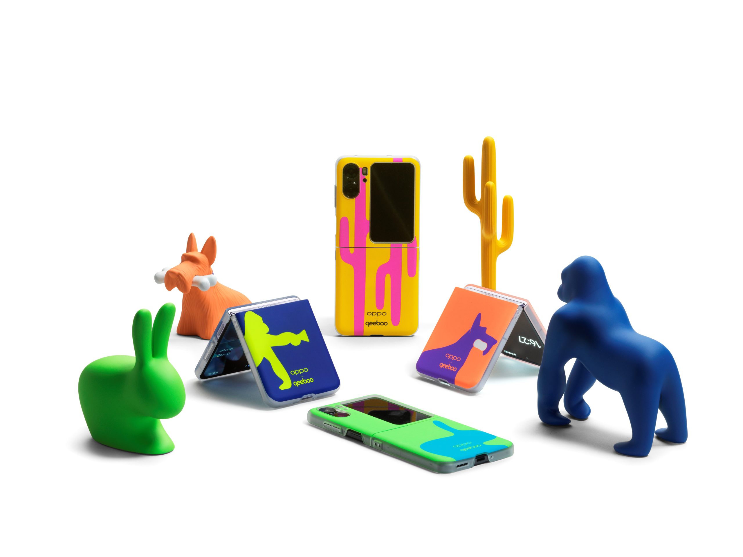 OPPO junta-se à Qeebo em coleção exclusive para o OPPO Find N2 Flip