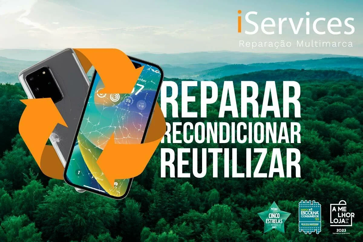 Celebre a sustentabilidade com a iServices