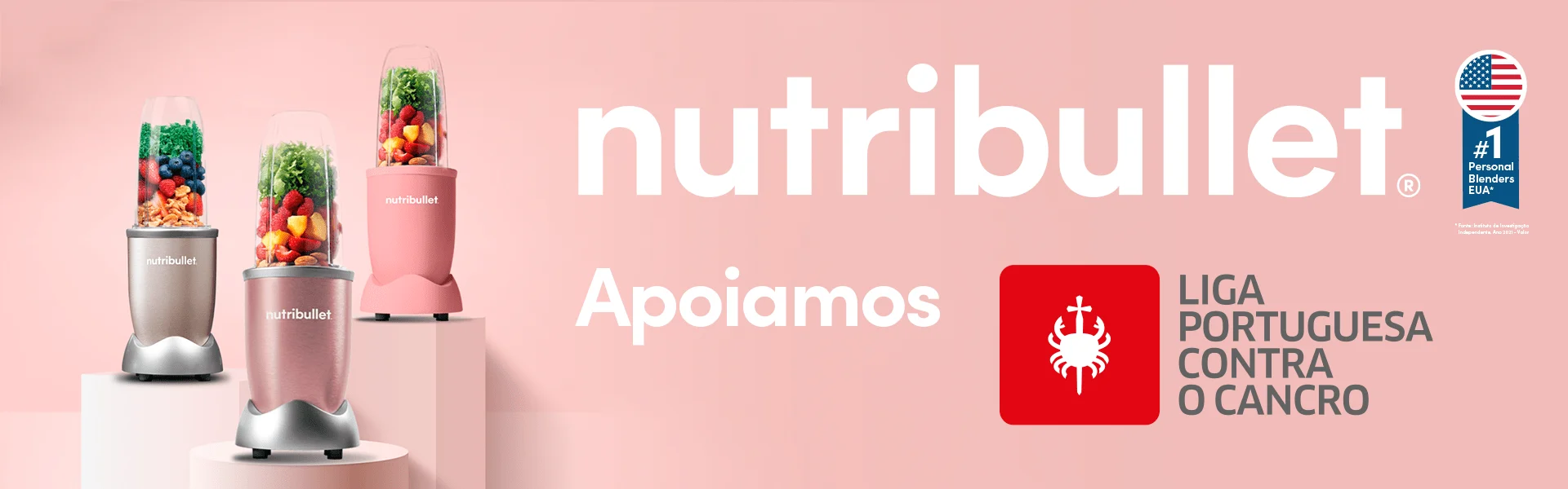 nutribullet associa-se à Liga Portuguesa Contra o Cancro
