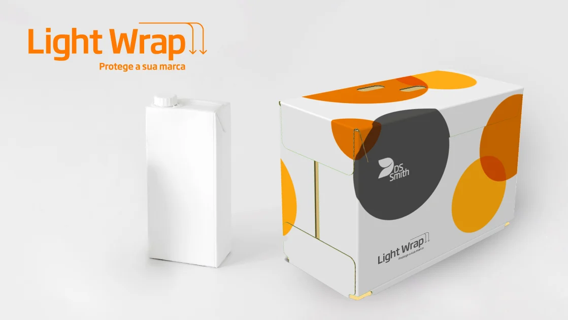 Solução de packaging DS Smith Light Wrap reduz emissões de CO2