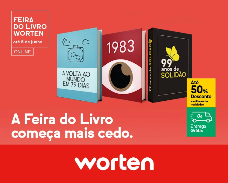 Worten antecipa Feira do Livro com mais de 350 mil livros com desconto