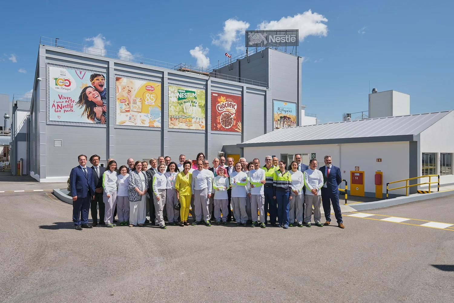 Nestlé Portugal celebra 100 anos com visita do Presidente da República
