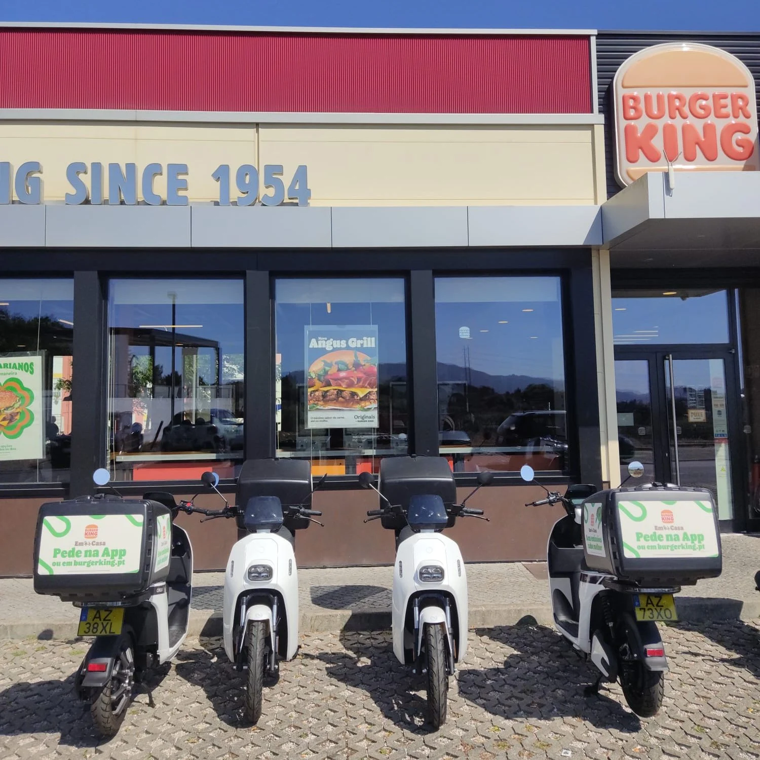 Burger King Portugal investe 1,8 milhões de euros em frota de motas elétricas
