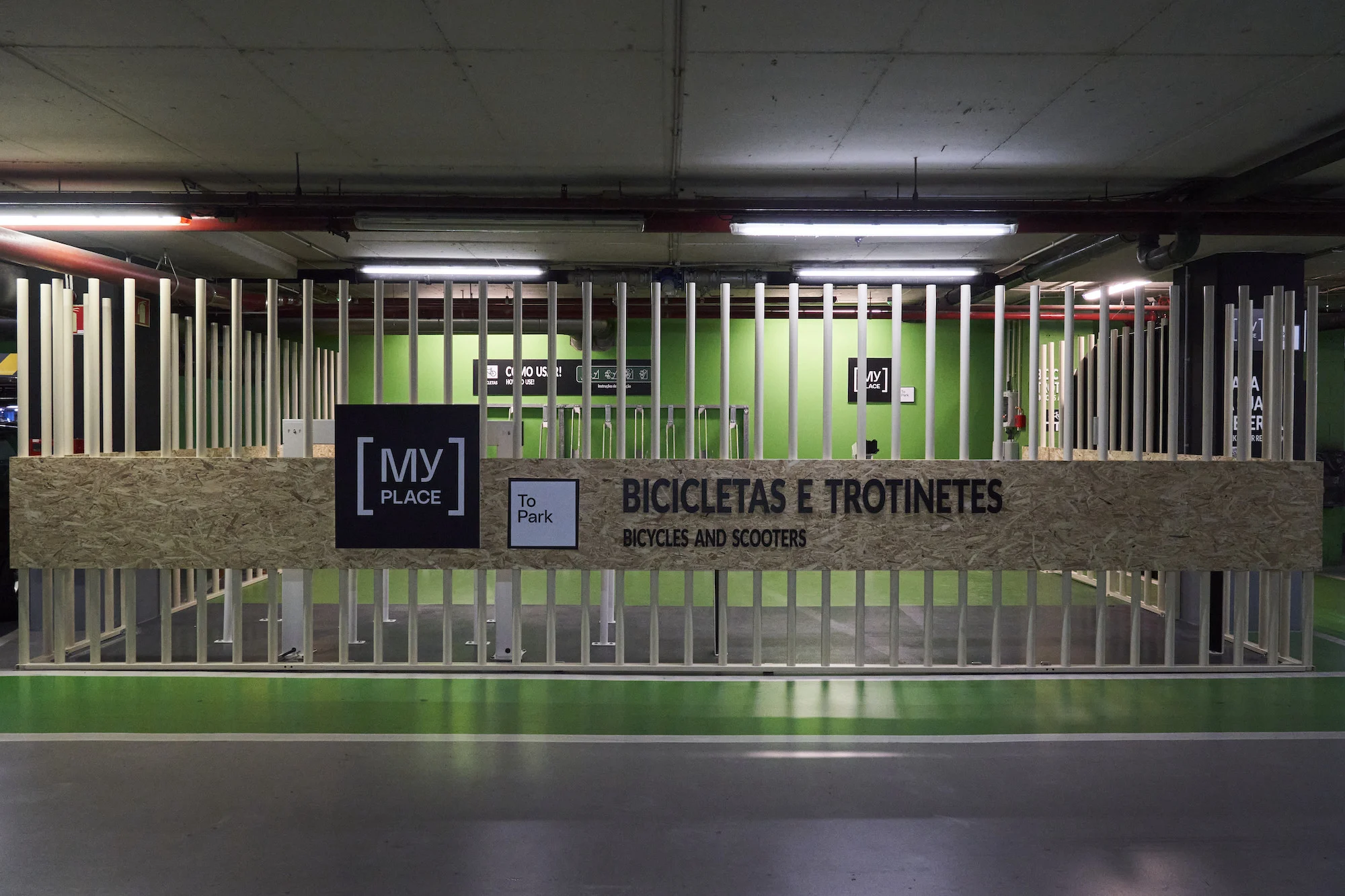 Centro Vasco da Gama inaugura parque de estacionamento para bicicletas e trotinetes