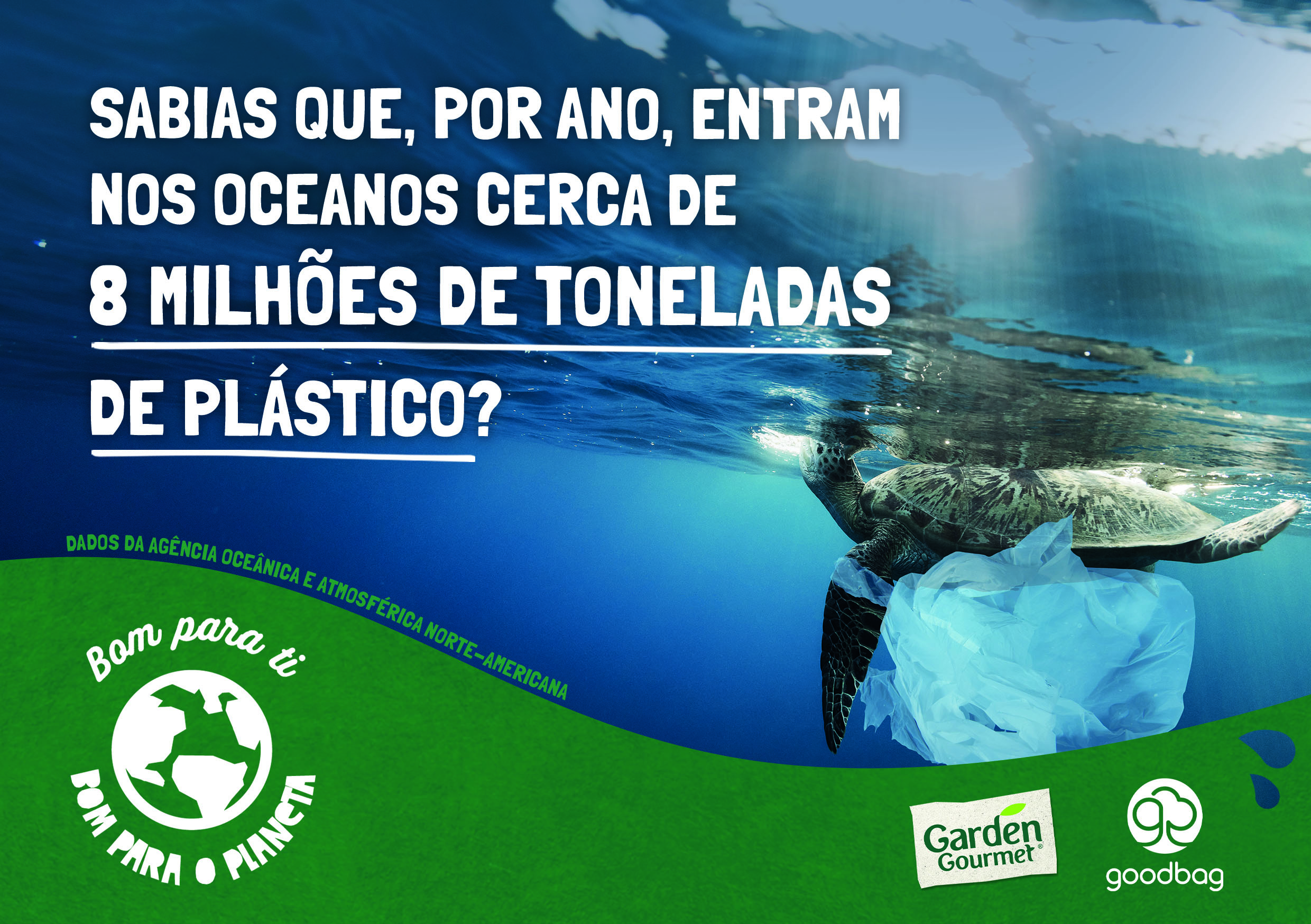 Garden Gourmet junta-se à goodbag para um planeta mais sustentável