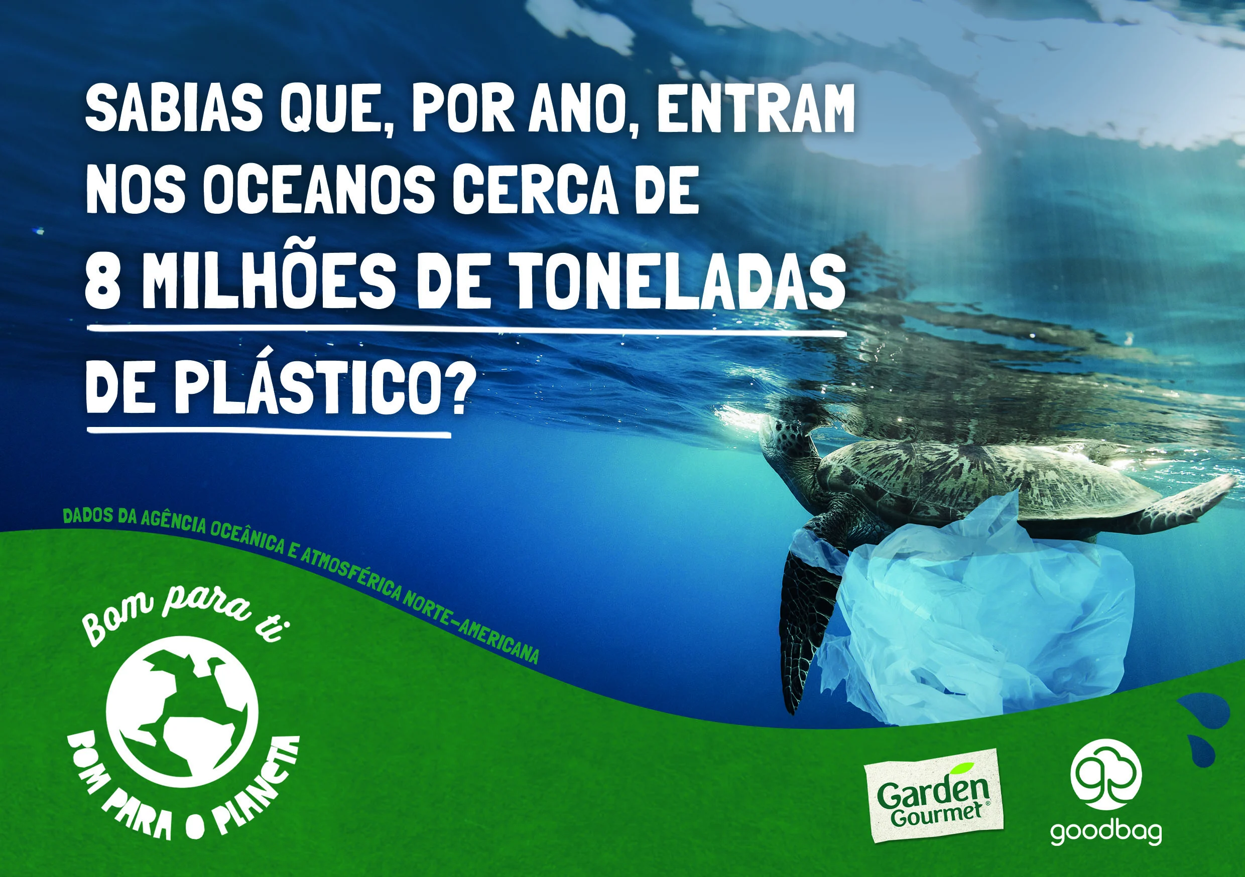 Garden Gourmet junta-se à goodbag para um planeta mais sustentável