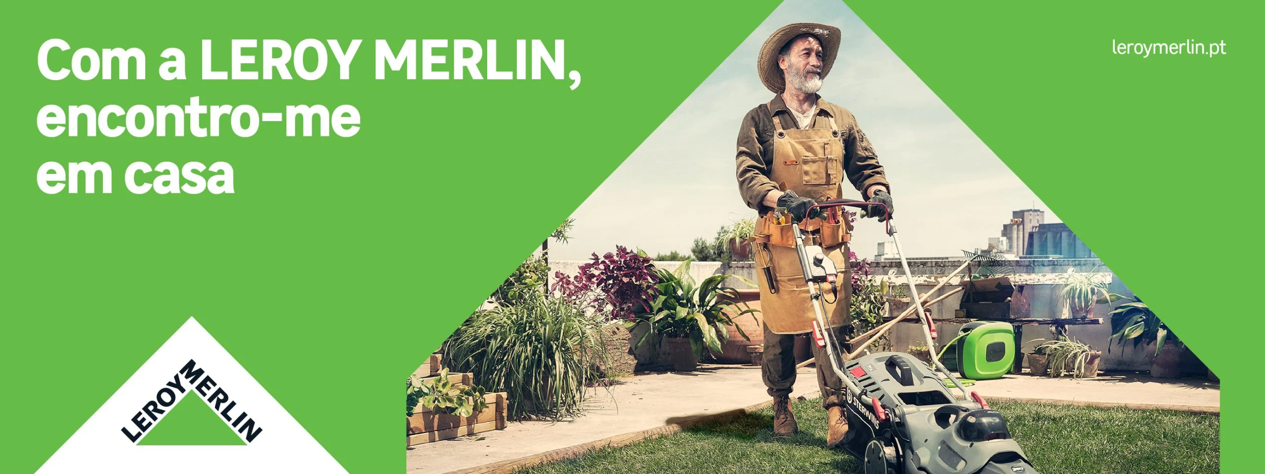 Leroy Merlin lança campanha com o mote “O mundo cá dentro é o que eu quiser”