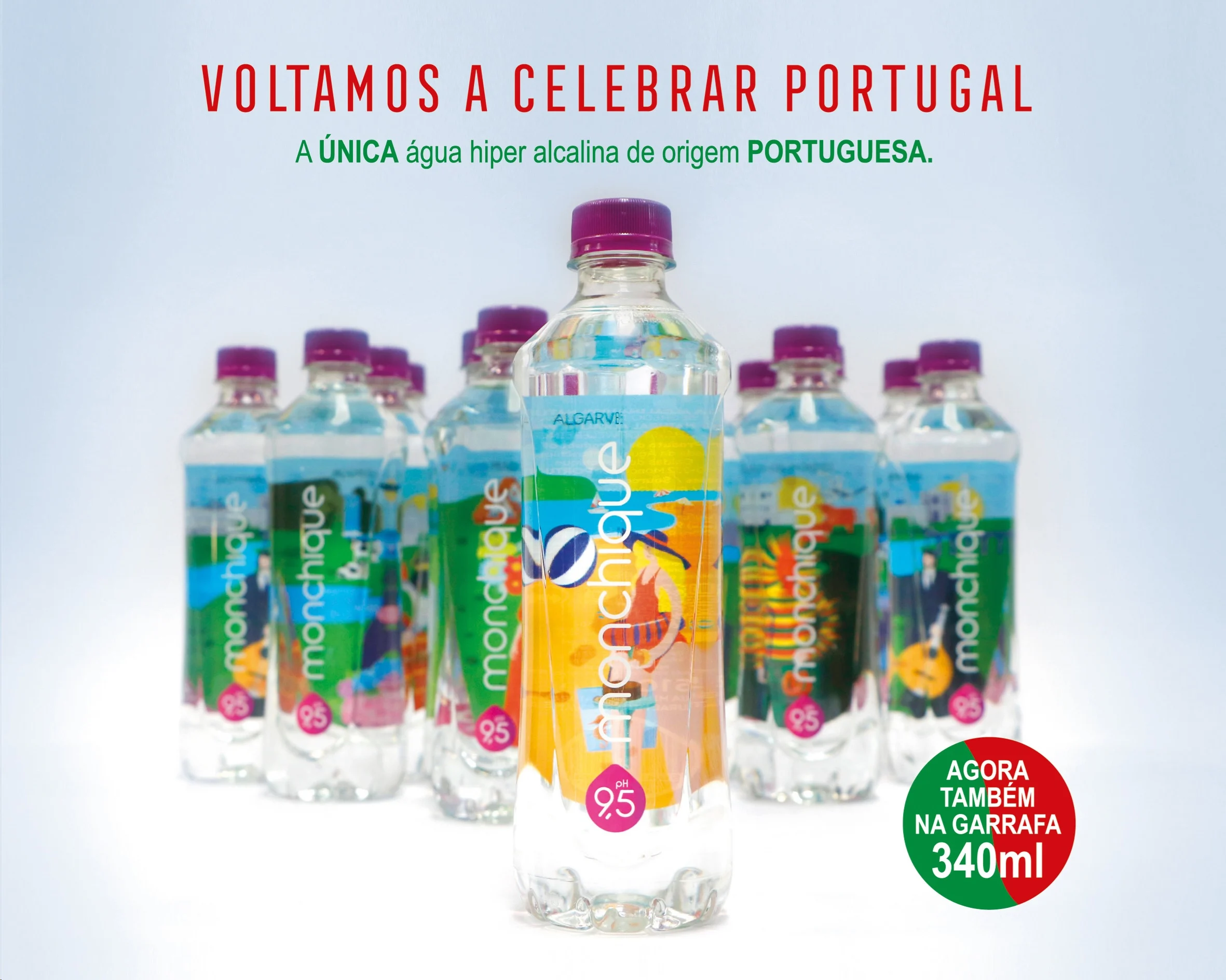Água Monchique volta a celebrar Portugal com edição limitada de 18 rótulos