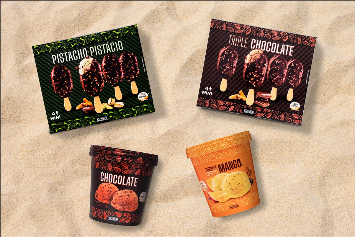 Mercadona lança novos gelados vegan