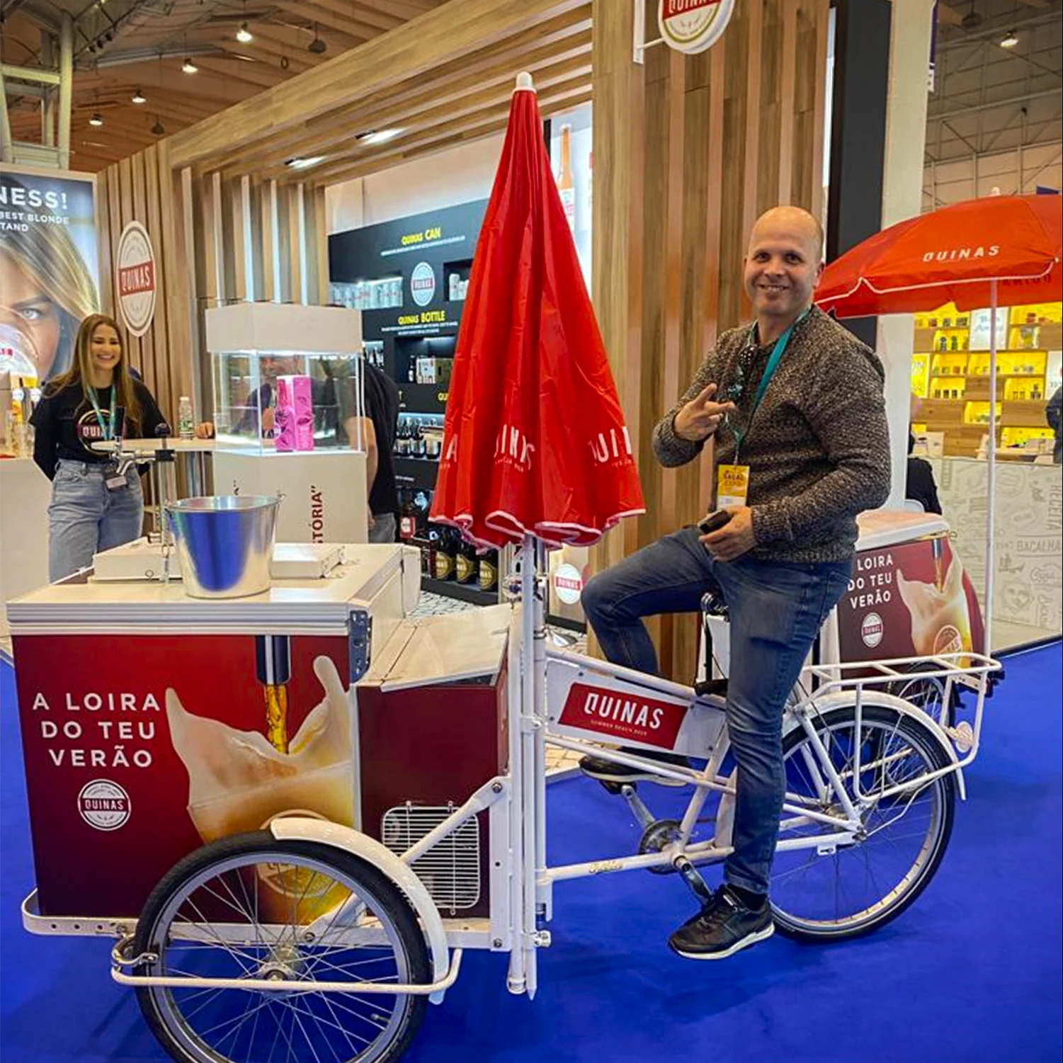 Quinas cria um novo conceito de venda de cerveja à pressão ambulante
