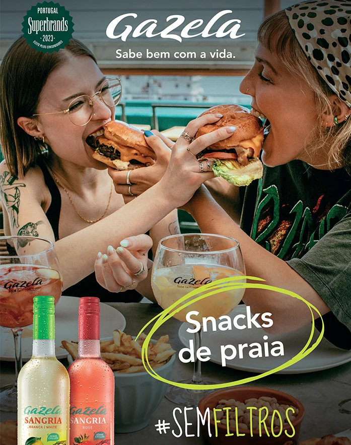 Gazela lança campanha #SemFiltros