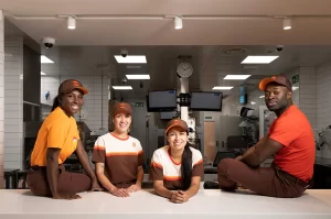 Burger King equipa