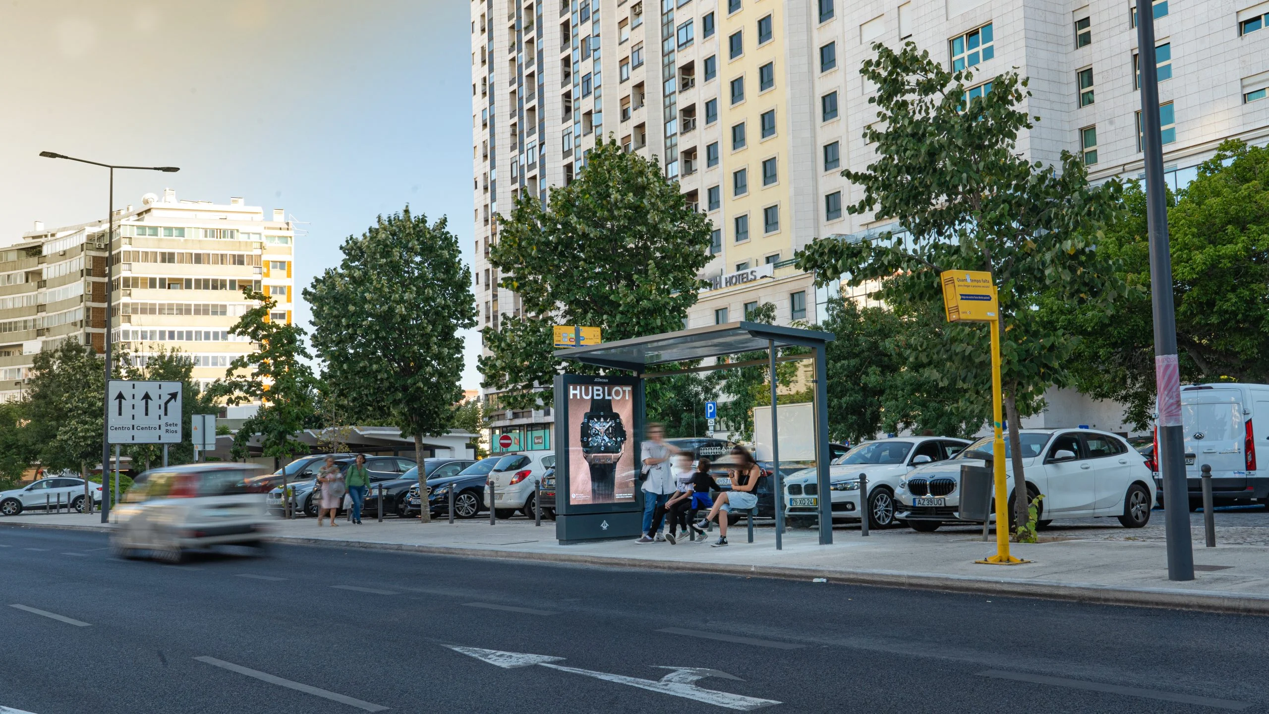 JCDecaux instala o primeiro abrigo na cidade de Lisboa