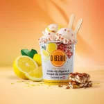 Gelado Galp Limão e Nougat