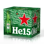 Heineken packaging 150 anos