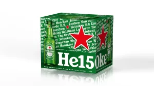 Heineken packaging 150 anos