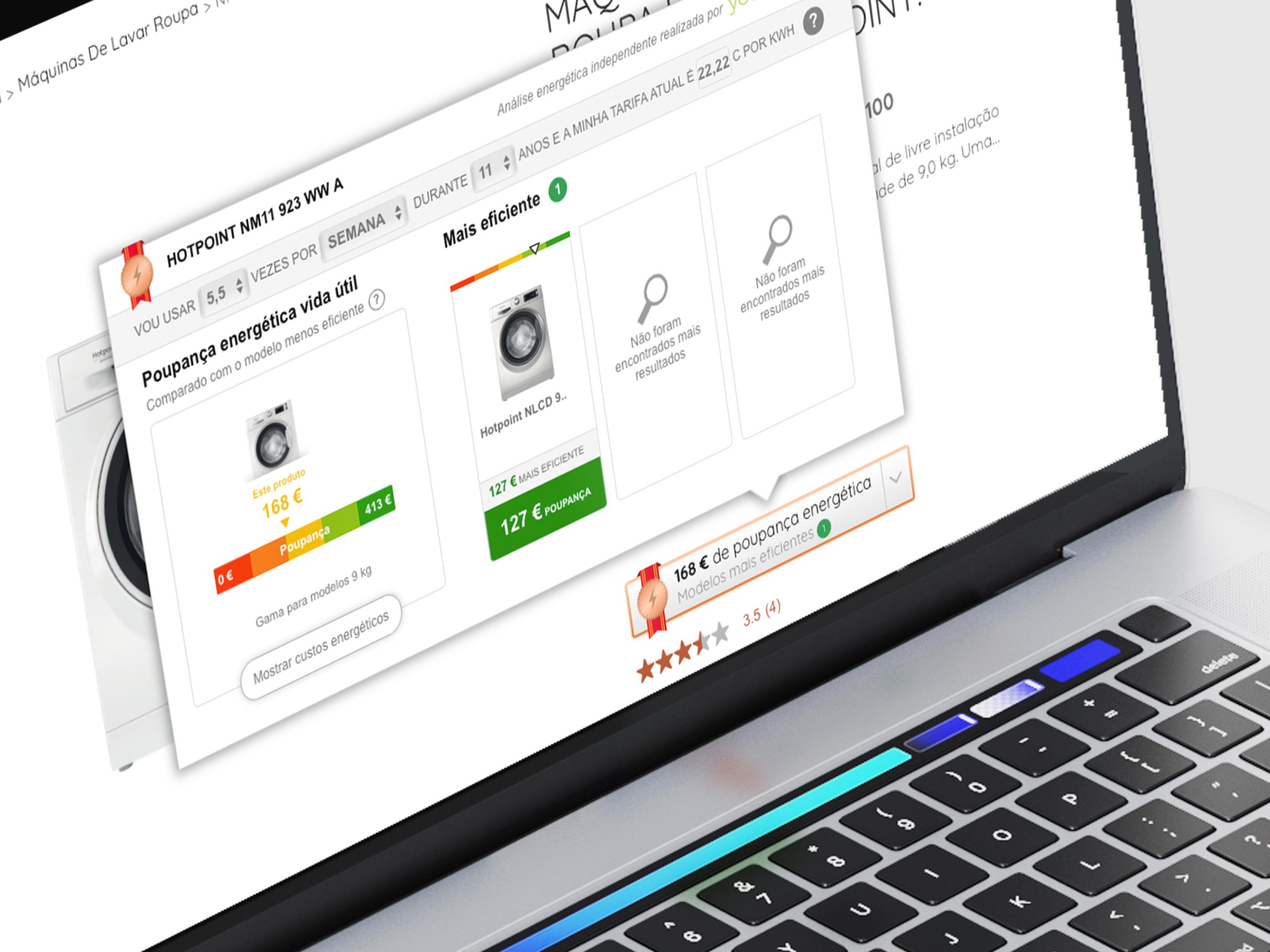 Whirlpool revela nível de poupança energética nos seus eletrodomésticos