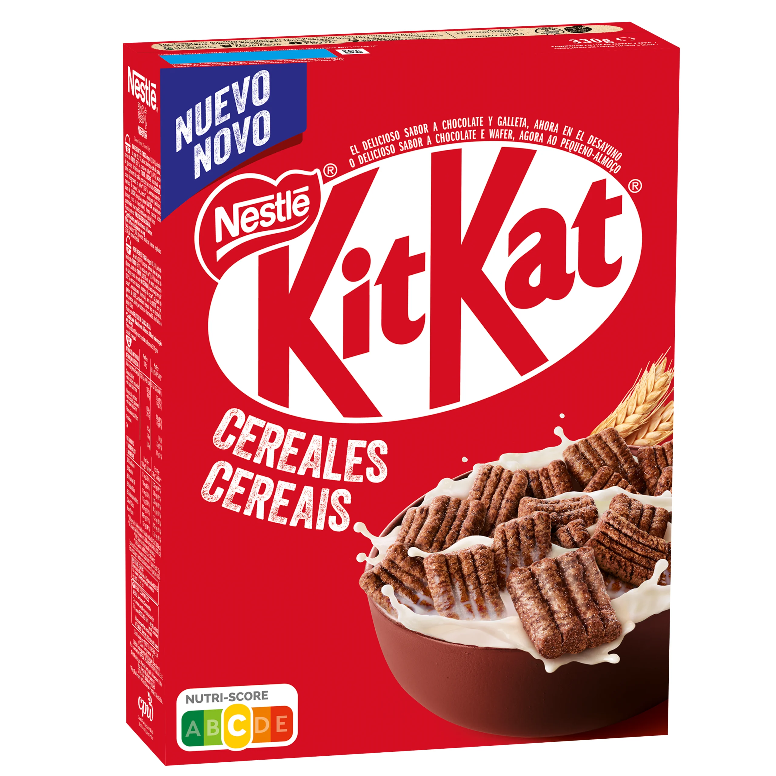 KitKat entra na categoria de cereais de pequeno-almoço